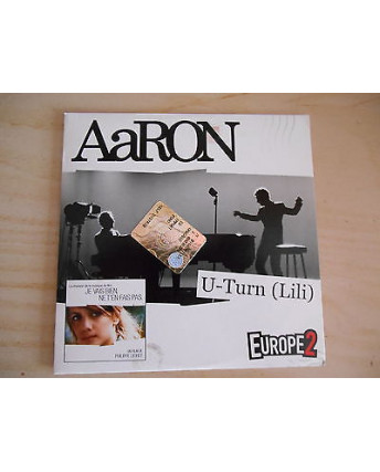 CD12 82 Aaron: U-Turn (Lili) [Raro Promo 3 tracks CD]