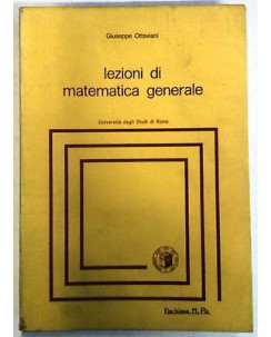 Ottaviani: Lezioni di matematica generale Ed. Veschi A57