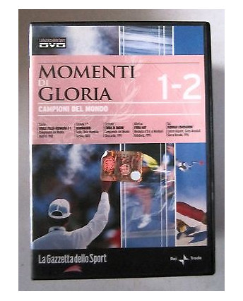 Momenti di Gloria - 1-2 - Campioni del Mondo - Gazzetta dello Sport  DVD01