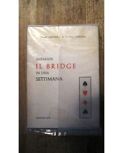 Mingoni, Corona: Imparate il bridge in una settimana ed 1976 Ed. 1070 [RS] A52