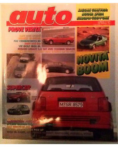 Auto n. 4 Aprile '92 - Bmw 325i CoupÃ¨,Renault 19 spider, Fiat 500 ED - FF07