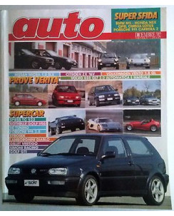Auto n. 12 Dicembre '92 - Spiess TC 522, Porsche 911 3.8,Strosek,Golf GTI - FF07