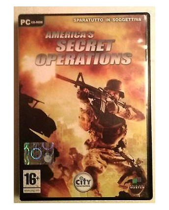 Videogioco per Windows XP/Vista: American Secret Operations -  16+