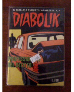 Diabolik Anno XXIII n. 7 ed. Astorina