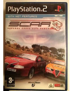 Videogioco per PlayStation 2: Scar Squadra corse Alfa Romeo - 3+
