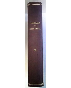 Frontali: Manuale di pediatria  Vol. II - Ed. Minerva - FF08