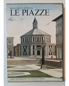 F. Borsi, G. Pampaloni: MONUMENTI D'ITALIA - LE PIAZZE - ed. De Agostini * MA