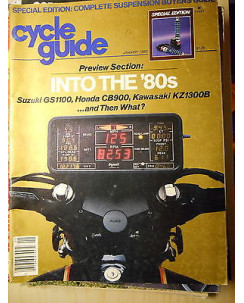 Cycle guide: Suzuki GS1100. Honda CB900, Kawasaki KZ1300B Rivista americana FF04