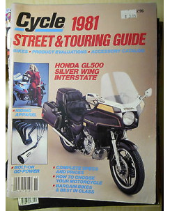 Cycle: 1981 Street &Touring Guide Honda GL500 Rivista americana FF04