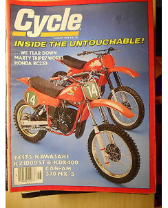 Cycle: Honda RC250 Kawasaki KZ1000ST KDX400 Rivista americana FF04