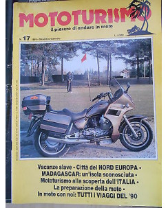 Mototurismo: N.17 Dicembre/Gennaio 1989 Vacanze slave-Città del Nord Europ  
