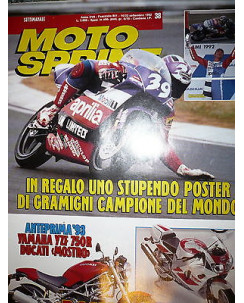 Moto Sprint  N.38  '92:Ducati M 900,Husqvarna TE 350-TE 610,Yamaha YZF 750R FF09