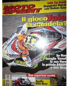 Moto Sprint  N.39  2003 :Aprilia RSV Nera, Yamaha FZ6 Fazer,KL KX 250 F SM  FF10