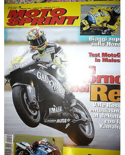 Moto Sprint  N.4  2004 :Suzuki GSX-R 600, Ducati ST3, Kymco People   FF10