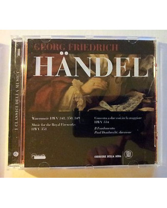 Georg Friedrich Handel * I Classici della Musica - Corriere della Sera * CD443
