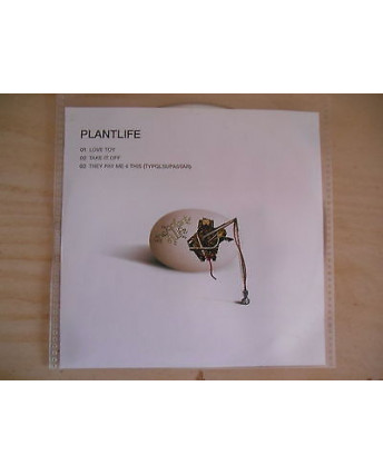 CD9 79 Plantlife: Love Toy / Take it Off [Promo 3 tracks CD]