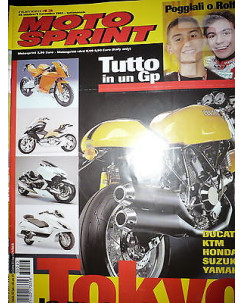 Moto Sprint  N.43  2003 :Malaguti F12 Phantom Max 125,Honda CB 750    FF10
