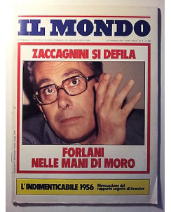 Il Mondo n.9 26 feb 1976 *Zaccagnini si defila-Forlani nelle mani di Moro - FF08