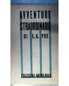 E. A. Poe: Avventure straordinarie Ed. Minerva [RS] A37