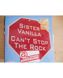 CD7 54 Sister Vanilla: Can't stop the rock [Promo 2 tracks CD]