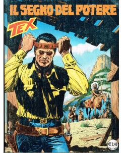 Tex 527 prima edizione - il segno del potere - ed.Bonelli