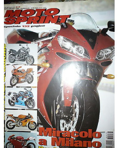 Moto Sprint  N.37  2003 :Yamaha YZF R1,Yamaha FZS 600 Fazer,Triumph ThruxtonFF10