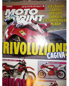 Moto Sprint  N.39  '92:Cagiva Elefant 900, Bimota DB2, Cagiva W12 350 FF09