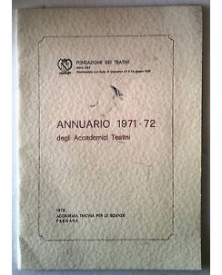 Fondazione dei Teatini Pescara Annuario 1971/72 A60