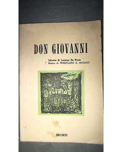 L. Da Ponte: Don Giovanni Op. Lirica Ed. Ricordi [RS] A48