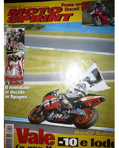Moto Sprint  N.42  2003 :Ducati ST3, Honda 50 4T    FF10
