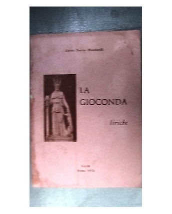 Nocco-Monticelli: La gioconda Opera Lirica Ed Sair [RS] A48
