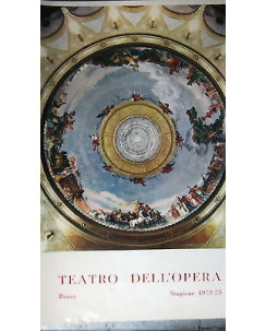 Teatro dell'Opera di Roma: Stagione 72/73 n. 1 I Masnadieri [RS] A48