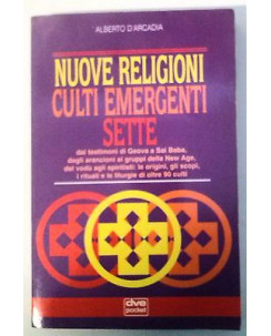 A. D'Arcadia: Nuove religioni culti emergenti sette Ed. DVE Pocket A35