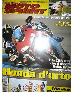 Moto Sprint  N.51-52  2003 :Piaggio X8 e Piaggio X9 Evolution 250   FF10