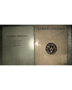 Borsi,Morolli:La badia fiesolana - II vol. Francese e Tedesco- Le Monnier FF12RS