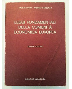 Pocar, Tamburini: Leggi fondamentali della comunità economica europea [RS] A46