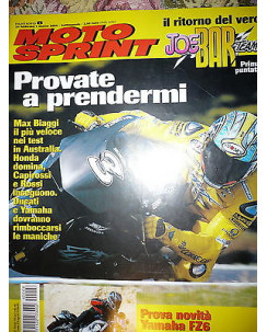 Moto Sprint  N.8  2004 :Benelli TNT 1130,Kawasaki KLV 1000,Yamaha FZ6    FF10