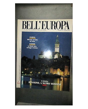 Bell'Europa: Grecia Scozia Adriatico - 8/1995 n. 28 -  Ed. Mondadori FF11RS