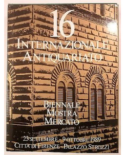 16 Internazionale Antiquariato Biennale Mostra Mercato 1989 C. R. Firenze FF02
