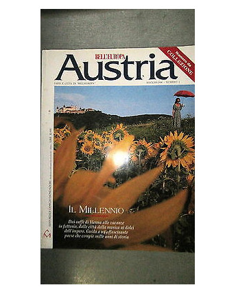 Bell'Europa: Austria  - 5/1996 n. 1 -  da collezione - Ed. Mondadori FF11RS