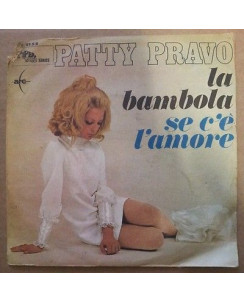 Patty Pravo:la bambola/se c'è l'amore - Piper Club AN 4155 -  45 giri