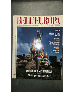 Bell'Europa:Grecia Londra Siviglia Disneyland  6/1997 n 50 -Ed. Mondadori FF11RS