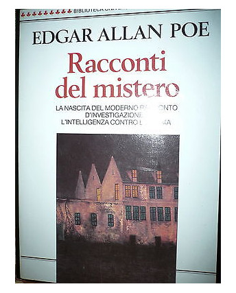 E.A.Poe: Racconti del mistero Ed. Rizzoli   A33