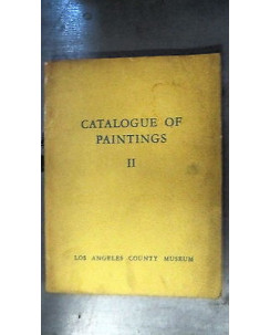 Catalogue of paintigs II - Los Angeles country museum - Inglese - Illt.o  FF11RS