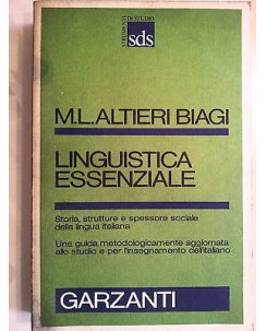 M. L. Altieri Biagi: Linguistica essenziale Ed. Garzanti A09 [RS]