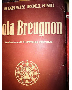 Romain Rolland: Cola Breugnon, Ed. Sonzogno [RS] A37 
