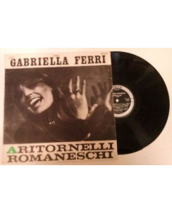 33 Giri  Gabriella Ferri: Aritornelli Romaneschi - SM3298 - Gurtler- 049
