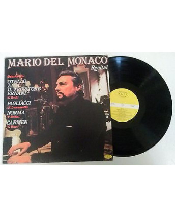 33 Giri  Mario del Monaco: Recital - SM1299 - Joker - 125