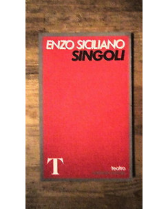 Enzo Siciliano: Singoli Teatro Gremese Editore [MA] A52