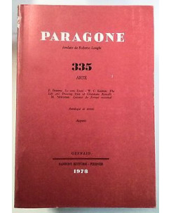 Paragone N. 335 Arte Volpe Lucco Kirwin Ed. Sansoni A44